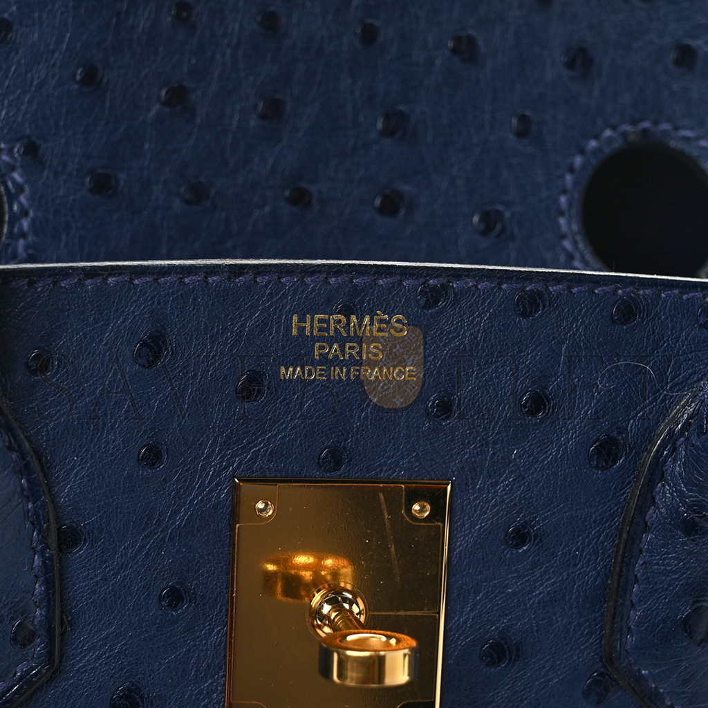 HERMES MASTER BIRKIN 30 BLUE IRIS 1232356 (30*24*16cm)